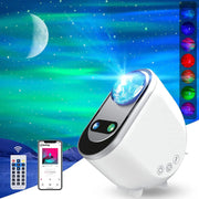 Aurora Boreale Starlight Projector ✨ LED Galaxy Star atmosferen nacht lamp ✨