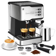 Geek Chef 20 Bar Espresso Machine – Espresso & Cappuccino Maker!