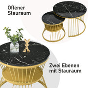 Moderne Nesting Couchtafel Set - Het Ideale Stuk voor Jouw Interieur