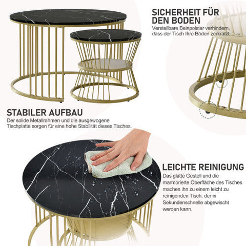 Moderne Nesting Couchtafel Set - Het Ideale Stuk voor Jouw Interieur