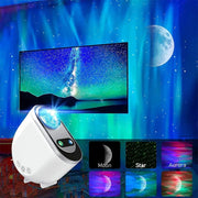 Aurora Boreale Starlight Projector ✨ LED Galaxy Star atmosferen nacht lamp ✨